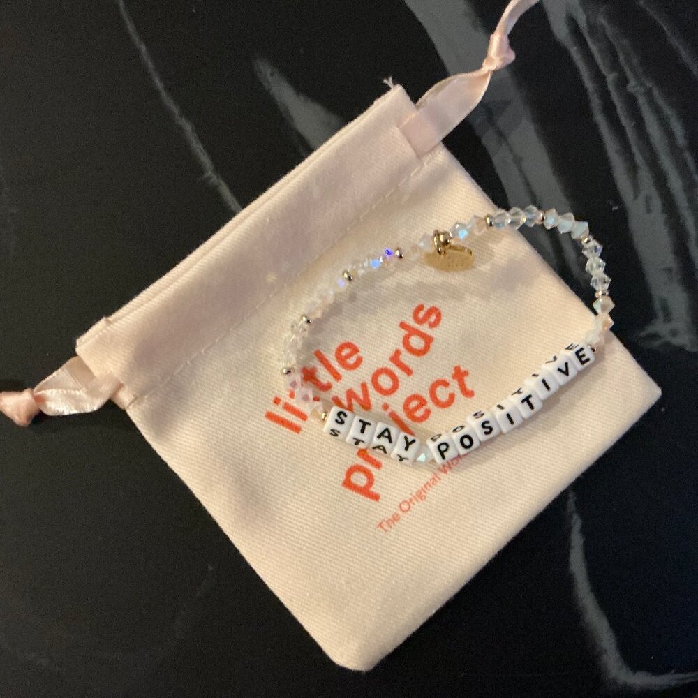 Little Words Project Bracelet New Stay Positive